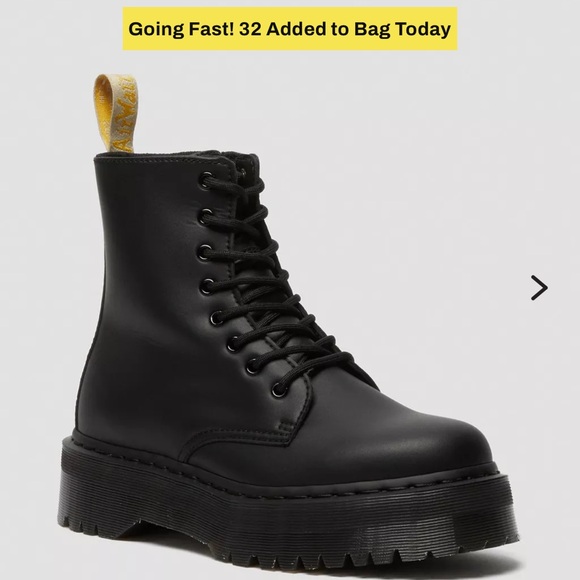 Dr. Martens Black Platform Boots